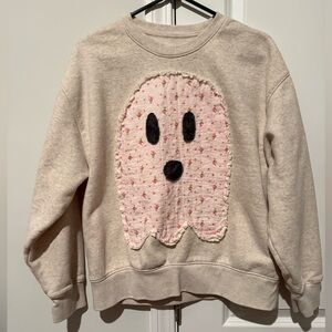 👻✨ Upcycled Ghost Crewneck Size Small